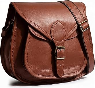 Leather Crossbody Satchel Bag Vintage Purses Handbags for Women