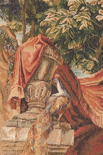 Miniatura 3 de C Charlotte Home Furnishings Inc Drape Fontaine People - Tapiz francés para colgar en la pared, mezcla de algodón y poliéster, 58 x 78 pulgadas,