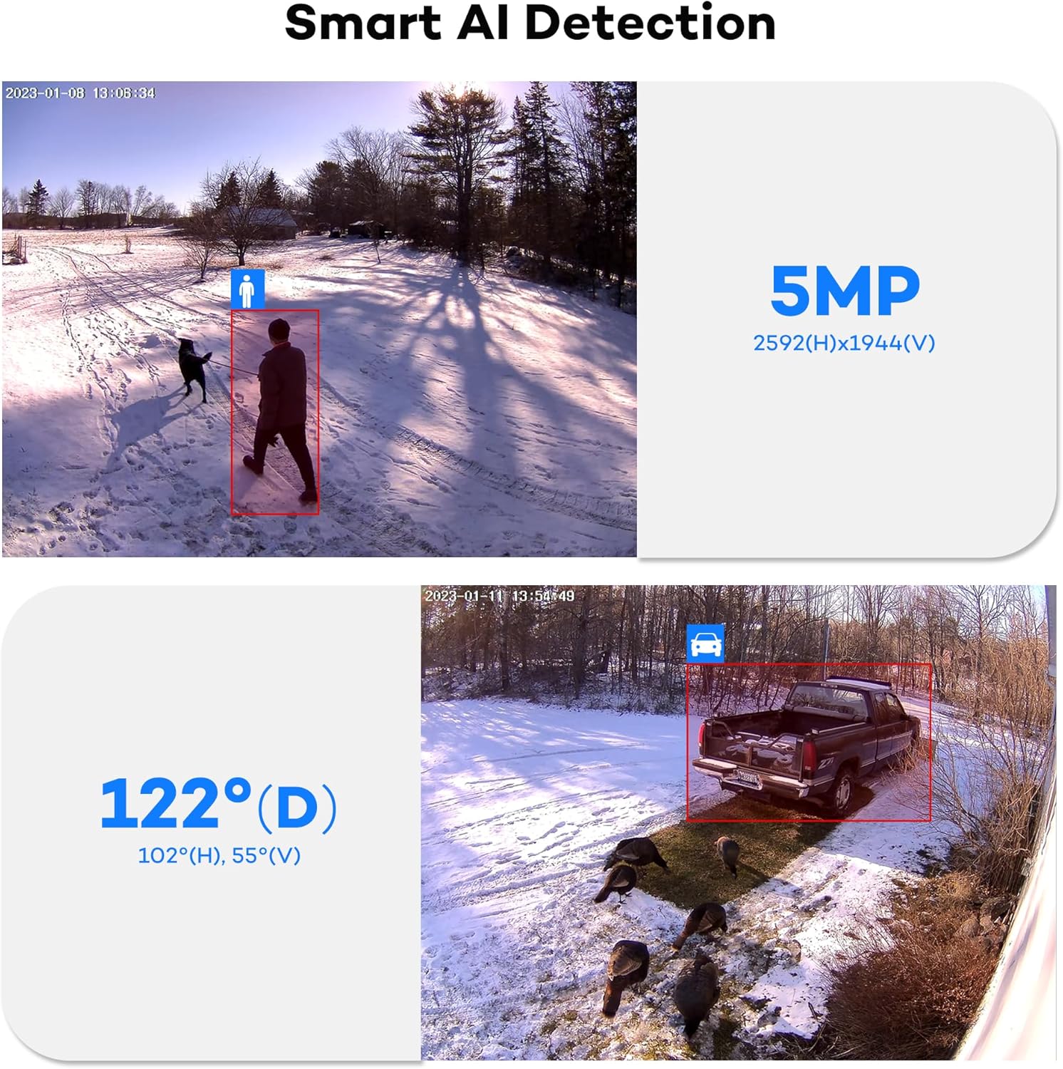 ONWOTE 12MP NVR 32 Channel Security Camera System PoE, Face Recognition & AcuSearch, 20x 5MP 30FPS Outdoor Audio PoE IP Cameras，32CH 6K 4K Commercial NVR 8TB, 4 HDD Ports Support 40TB, Business CCTV