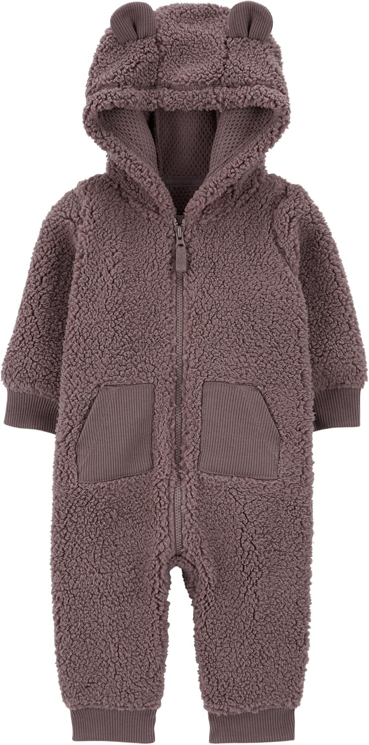 Carter's Baby Boys' Hooded Jumpsuit