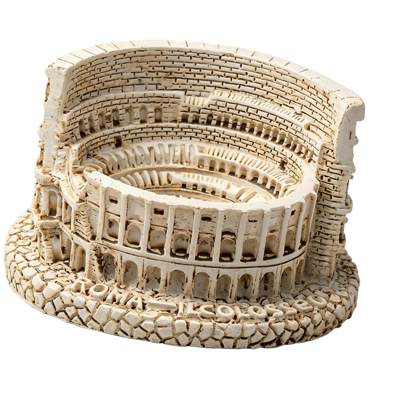 Ljmyy Practical Colosseums Figurine Small Shelf Decorative Item Suitable for Work and Home Space