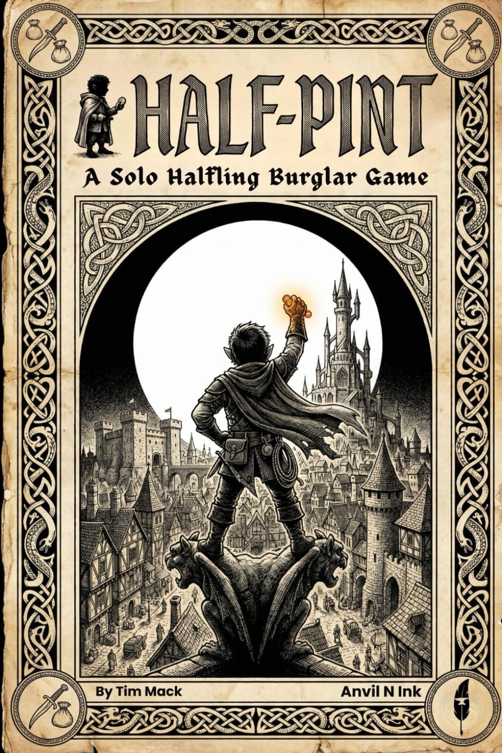Half-Pint | A Solo Halfling Burglar Game for One Player: A Halfling Rogue Thief Burglar Fantasy Game Book — No DM Required: 23 (The Ready Adventure Series)