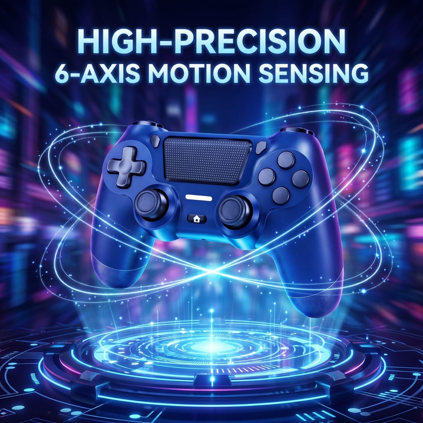 BJXOZ Mando inalámbrico para PS4, Controlador