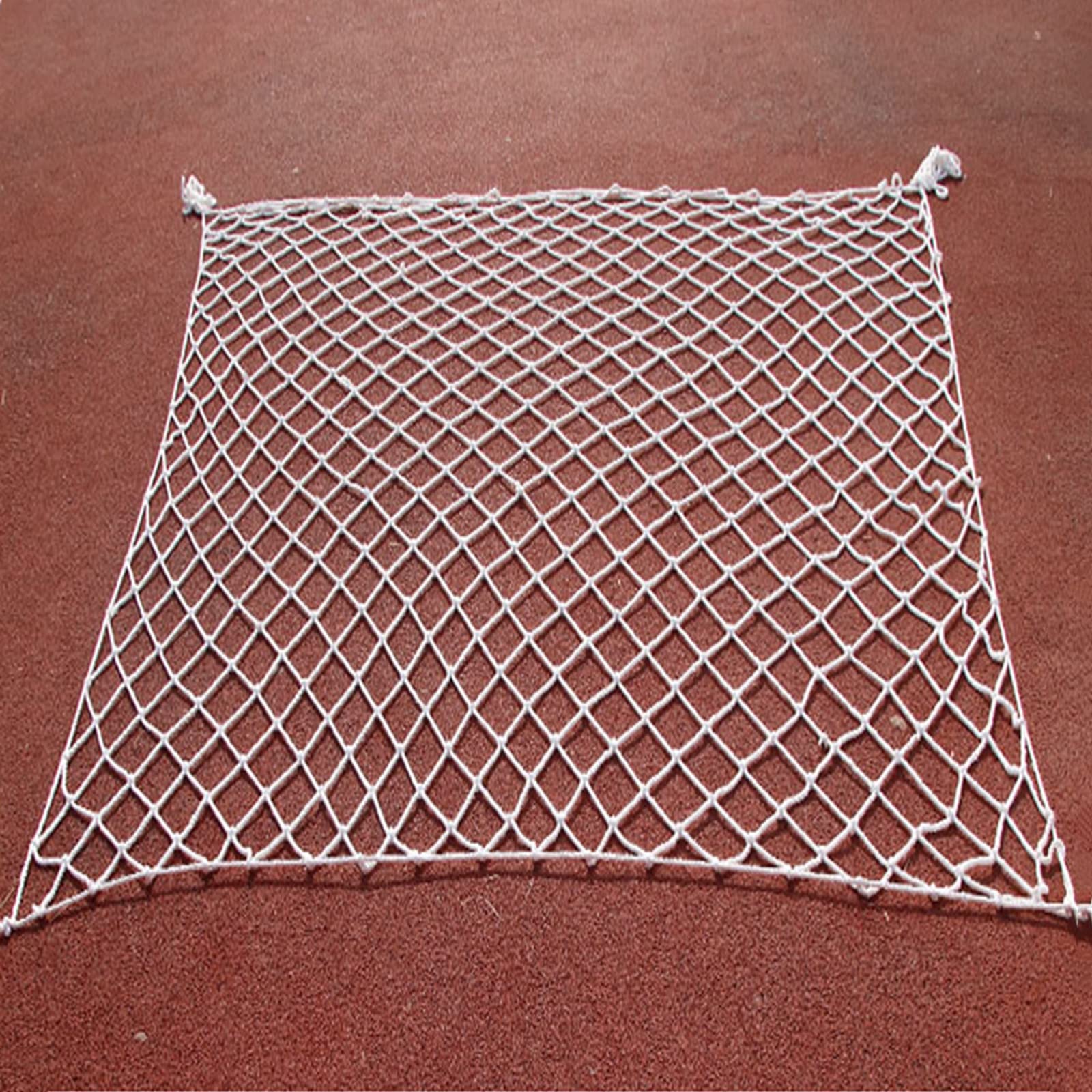 Filet de Couverture pour remorque et Marchandises – Maille Large de 10 cm, résistant aux déchirures – Filet de Chargement pour extérieur(5X8m/16.4X26.2ft)