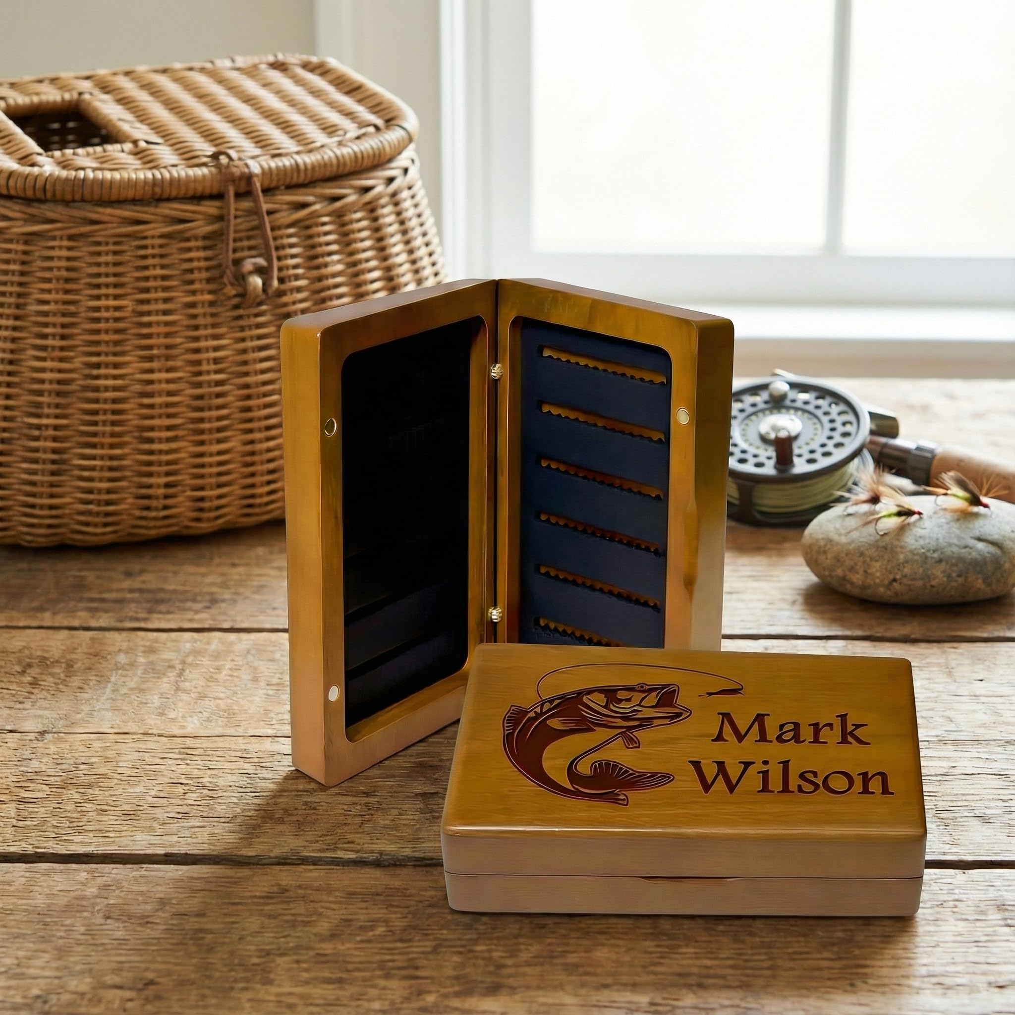 Personalized Fishing Tackle Box, Gift for Fisherman