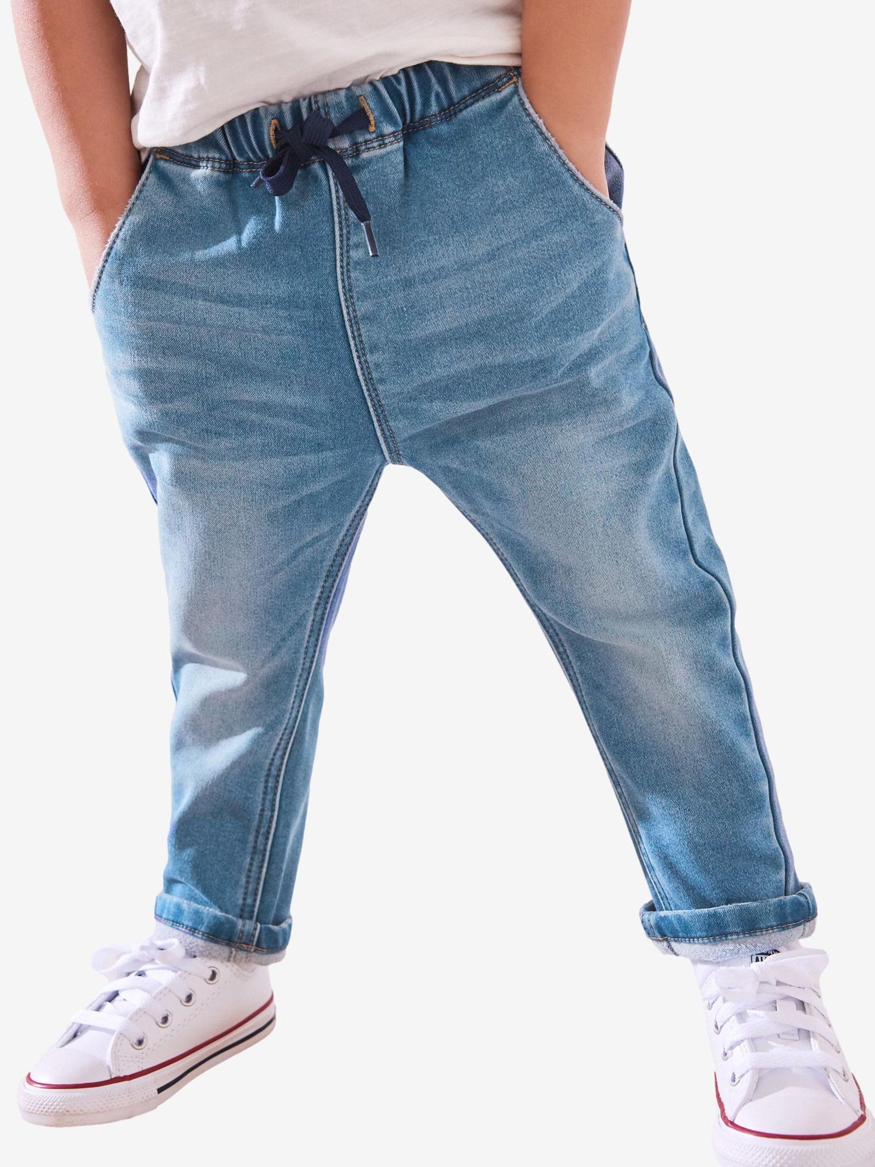 NEXT Garçon Jean Super Doux à Enfiler enrichi de Stretch