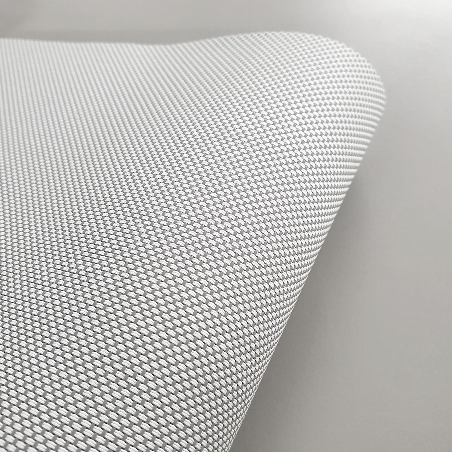 MADECOSTORE Tenda da sole motorizzata con interruttore – baule bianco – grigio chiaro – L150 x H300 cm