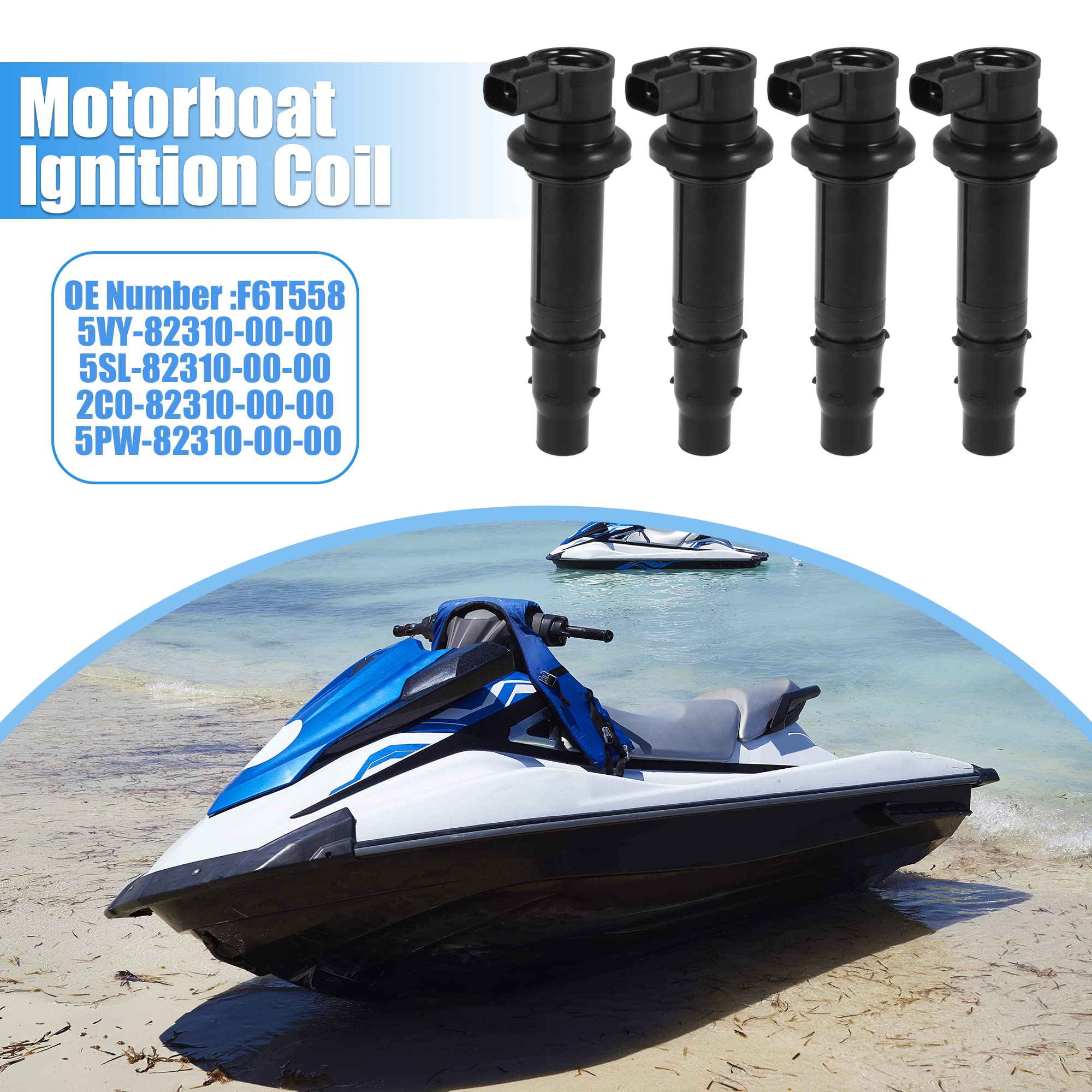 5イグル1 Amazon | X AUTOHAUX モーターボートイグニッションコイル 5VY