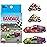 BioSwiss Bandages, Race Cars Shaped Self Adhesive Bandage Set, Latex Free, Sterile Wound Care, 24 Count