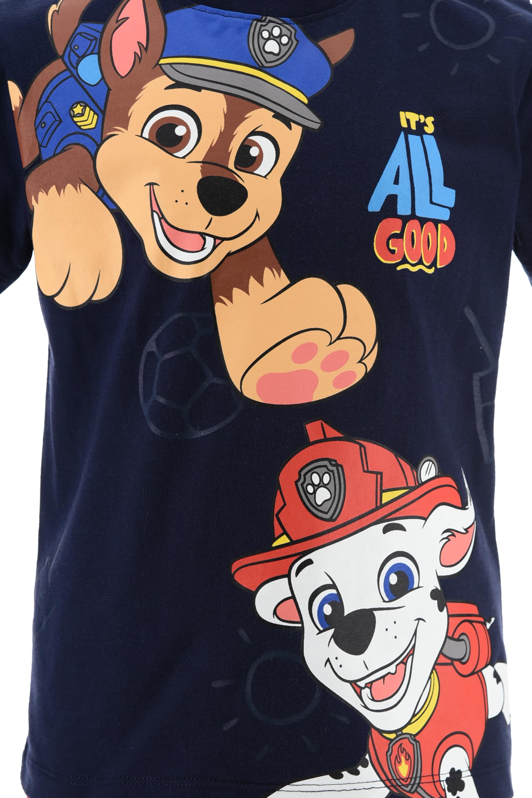 Nickelodeon Universe Pat Patrouille, Ensemble T Shirt + Short Garçon