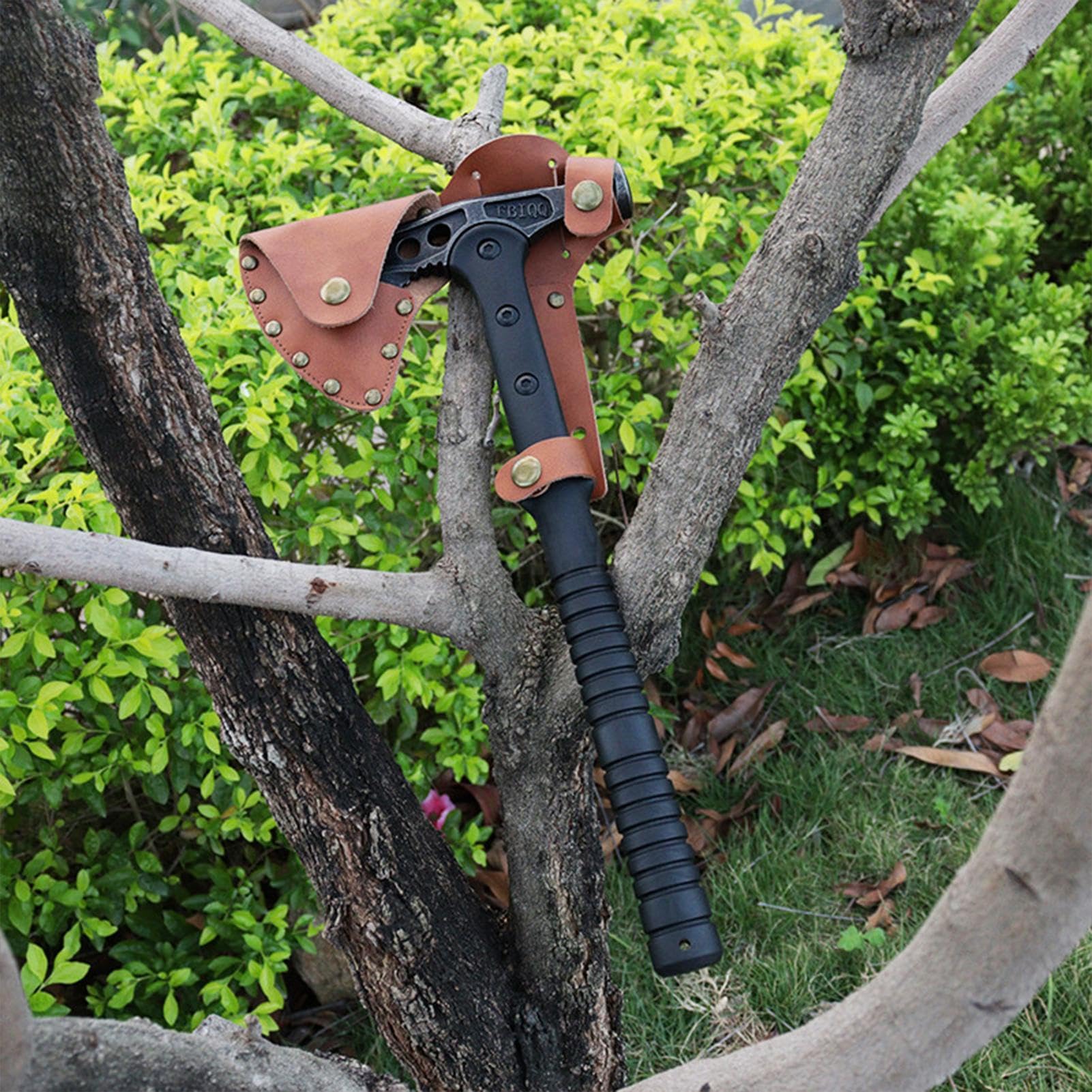 Tomahawk Hache ElitEdge Tactical Axe Lame Acier Inox Manche Nylon Etui Nylon Eeaaxe9d