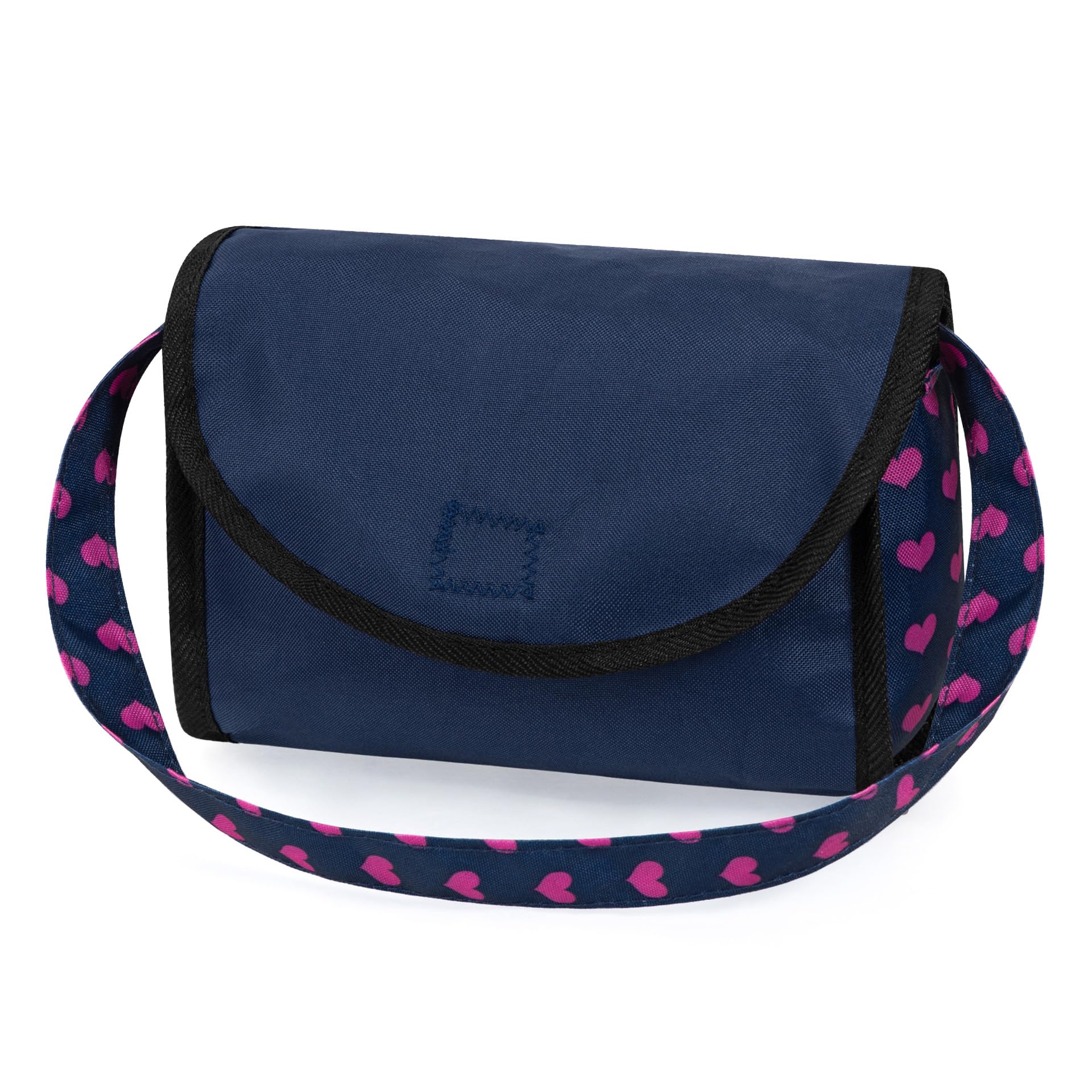 Bayer Design Cochecito de muñecas City MAX con Bolsa, Regulable en Altura | ruedas delanteras giratorias, convertible en silla paseo, cesta integrado