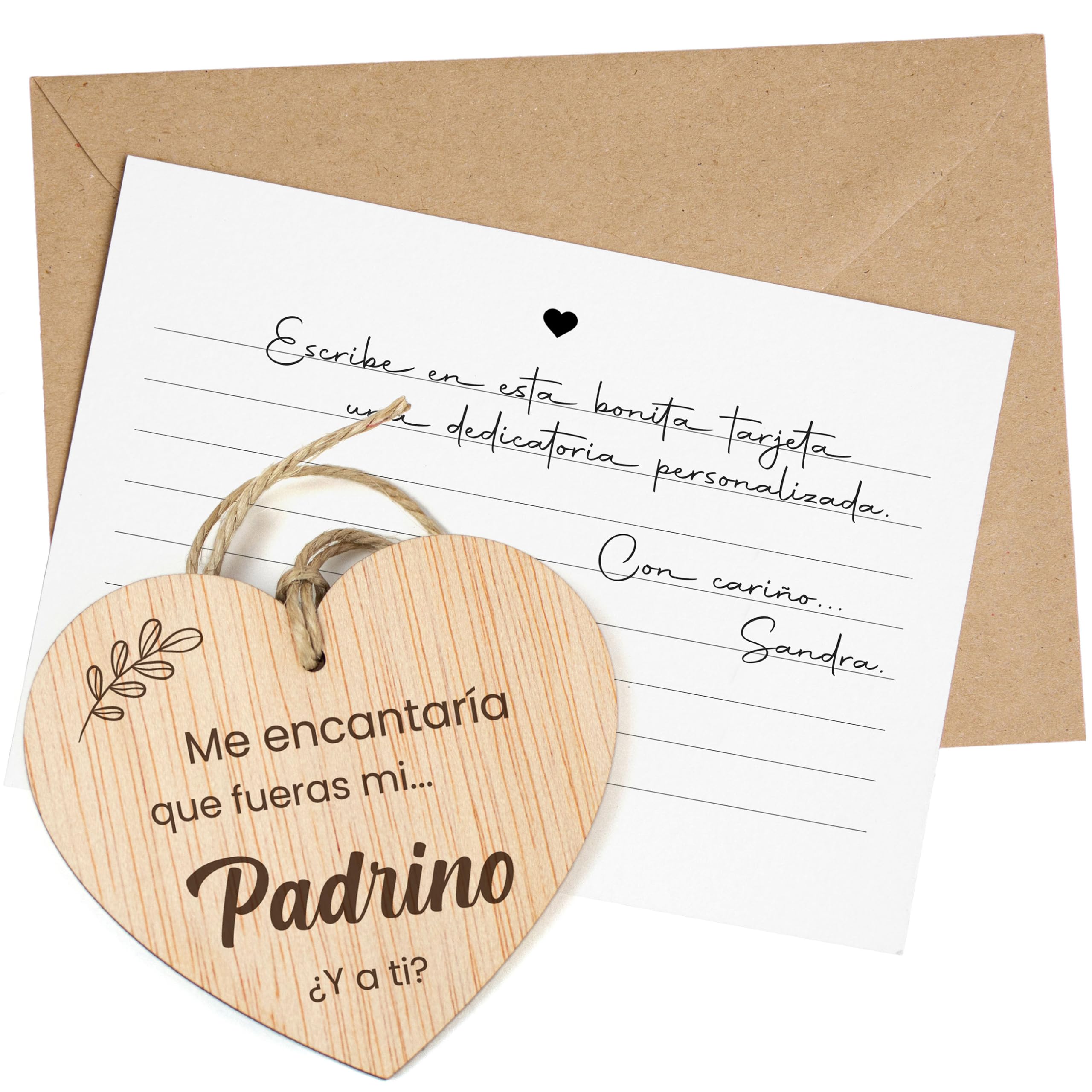 CONTRAXT Set Quieres ser mi Padrino. Idea Original para Bautizo o Boda y Anunciar Embarazo, Regalo Original para el Padrino