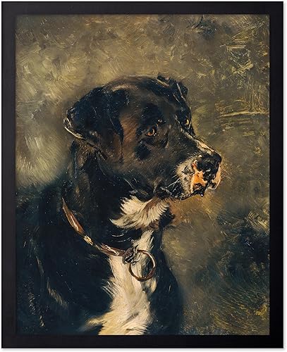 Miniatura 27 de Poster Master Impresión de pintura vintage de The Dog Request, póster retro de perros, arte de cachorros, diseño de pared para amantes de los