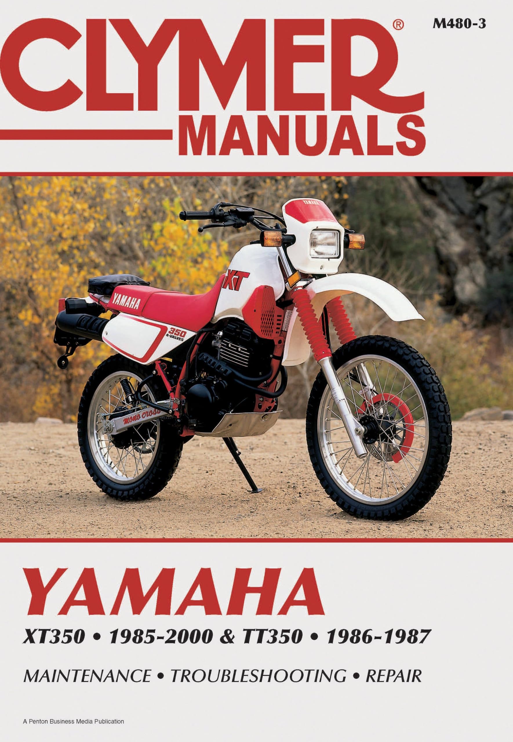 Yamaha XT/TT350 1985-2000 (Clymer Motorcycle Repair): Maintenance, Troubleshooting, Repair