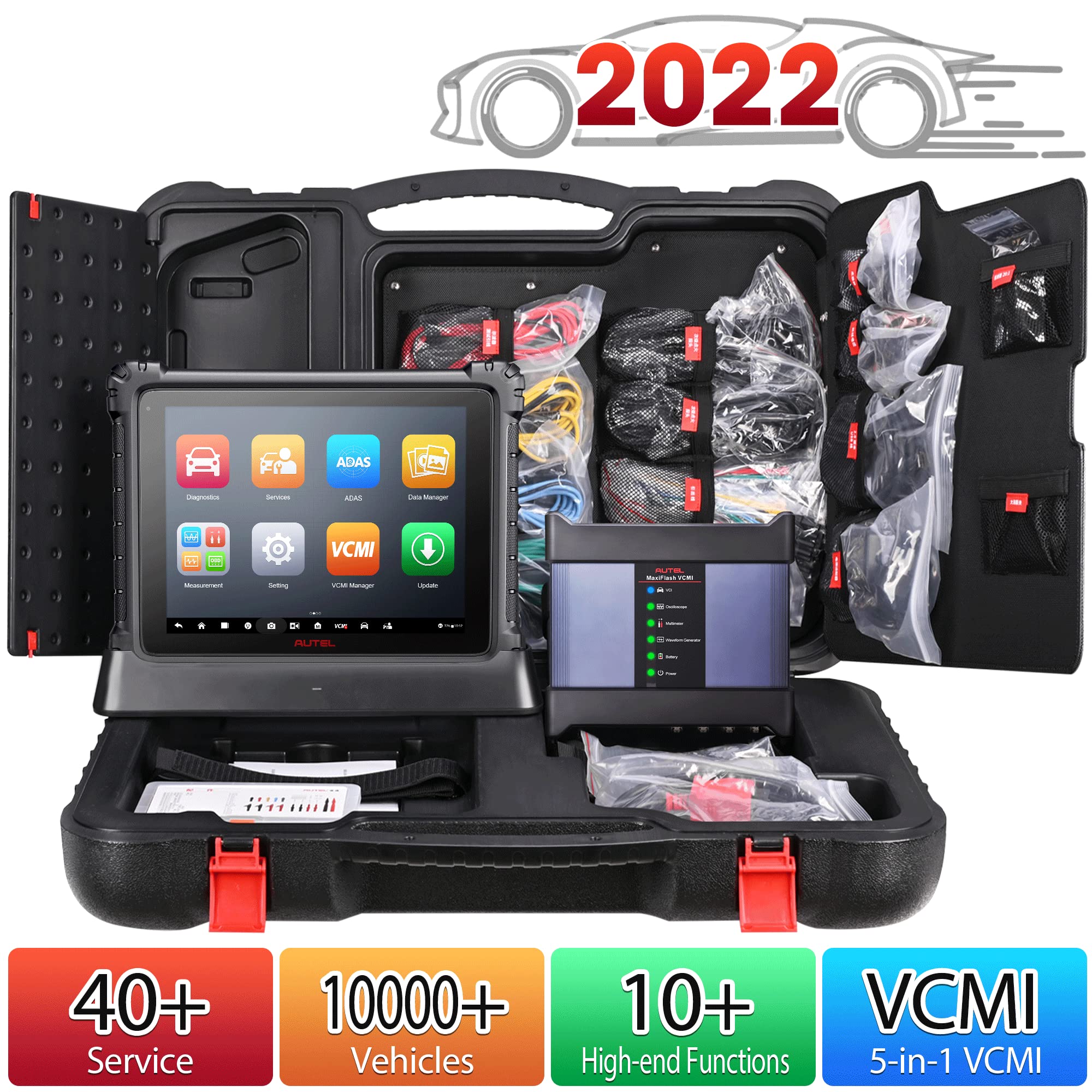 Autel MaxiSys Ultra 2022 MSULTRA Top Automotive Diagnostic Scanner with 36+ Service Functions
