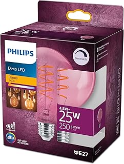 Philips Lámpara LED, rosa, 15W