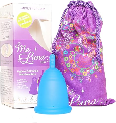 Copa menstrual más personalizable de MeLuna USA  Ajuste personalizado para todo tipo de cuerpo  Copas de período cómodas reutilizables  Alternativa disponible en Yaxa Peru