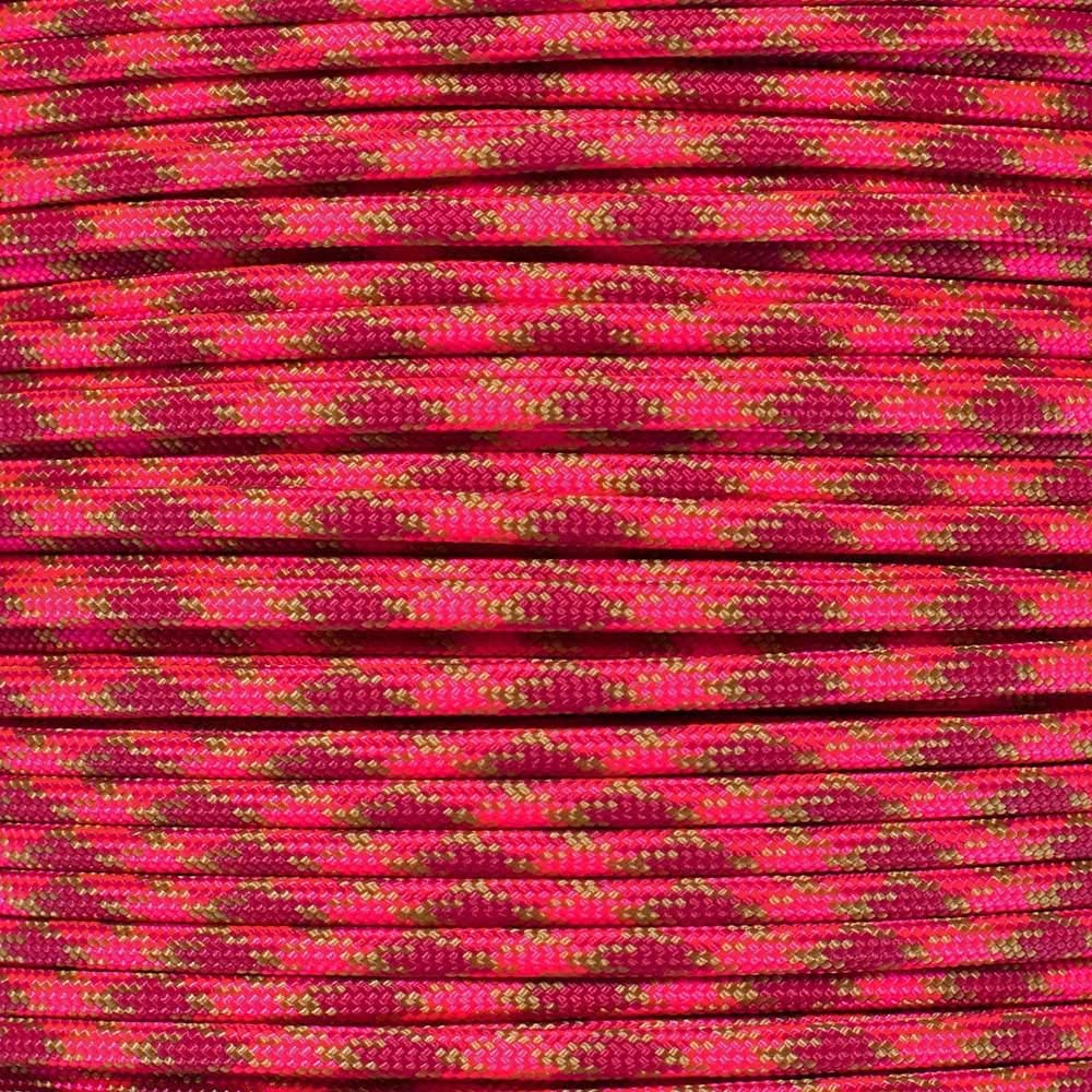 Paracord Planet 250 Foot Spools of 550 Type III 7 Strand Paracord (Red Hots 250 Foot Spool)