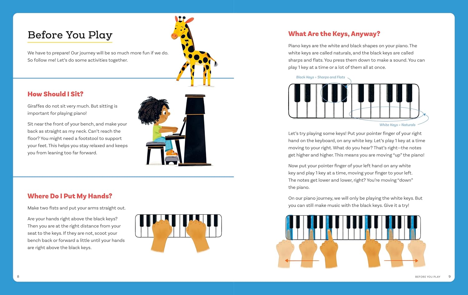 My First Piano Lessons: Fun, Easy-to-Follow Instructions for Kids (My First Piano Books)