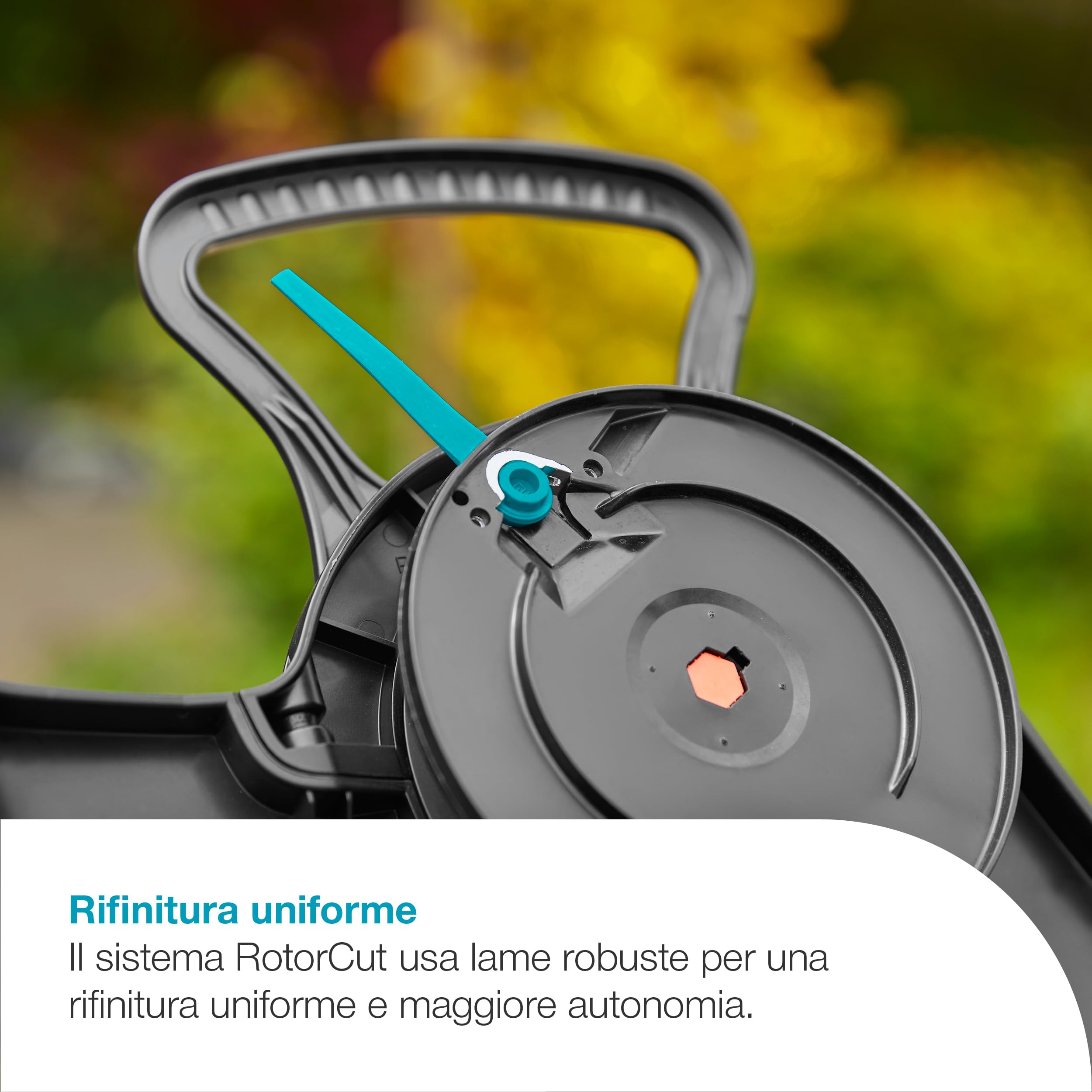 Gardena Trimmer A Batteria ComfortCut 23/18V P4A Solo: Potente, Leggero, Telescopico, Taglio dei bordi, Senza fili (14701-55)