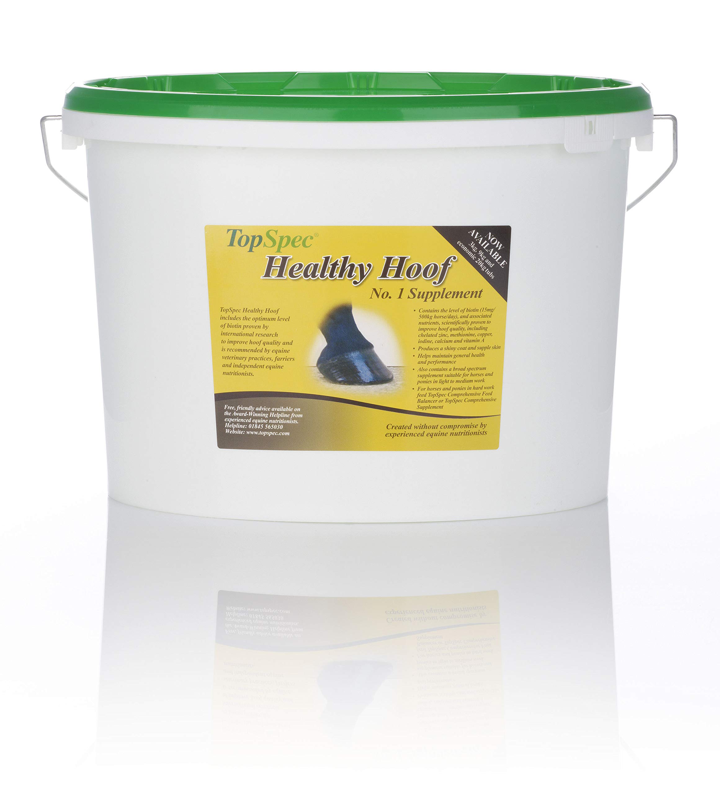 TopSpec TCP0043 No.1 Healthy Hoof - Clear, 9 kg