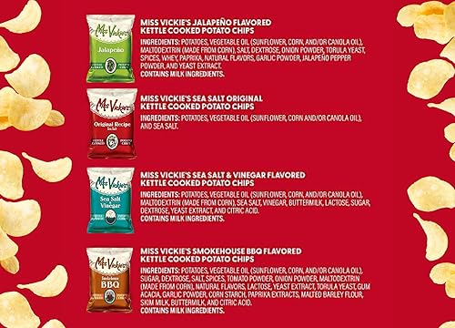 Miniatura 4 de Paquete variado de papas fritas saborizadas, surtido a granel cocido a granel (30 unidades) por Drinkolin