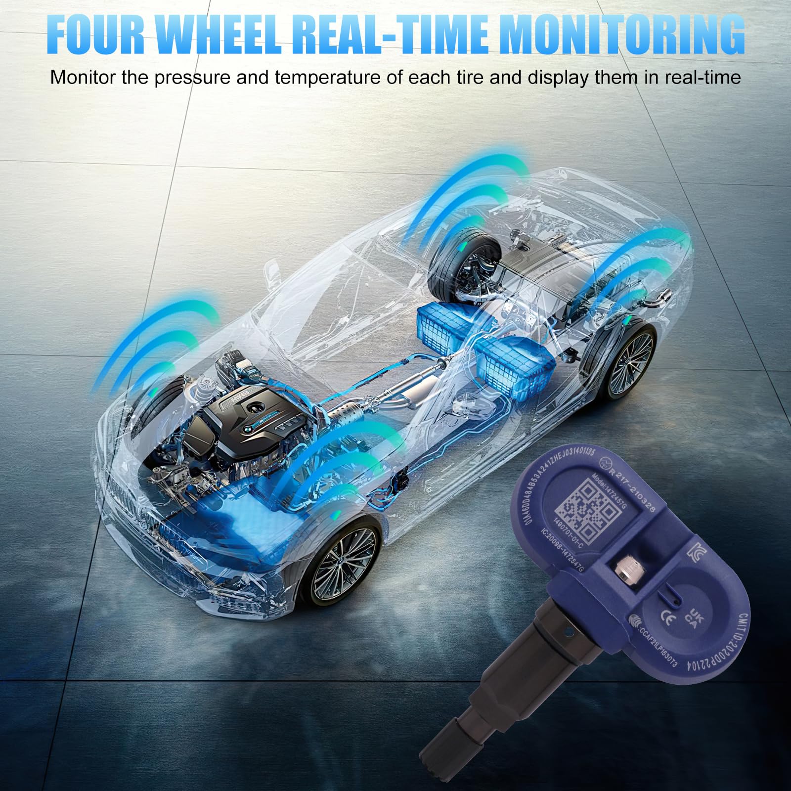 Capteurs De Pression Des Pneus - TPMS Bluetooth Pour TESLA - TPMS AUTEL