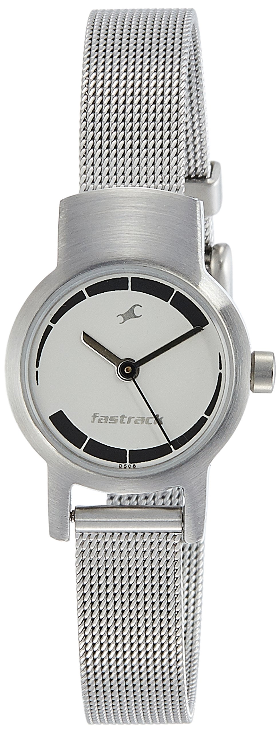 Fastrack Women Stainless Steel Analog Silver Dial Watch-Nl2298Sm01/Np2298Sm01, Band Color-Silver (B0731BMY6S) Amazon Price History, Amazon Price Tracker