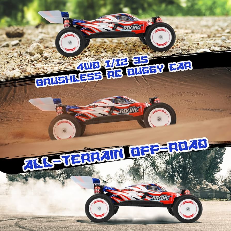 ラジコン WLtoys 124008 v8 1/12スケール Wltoys 124008 RTR 1/12 2.4G 4WD 60km/h Speed Race Brushless