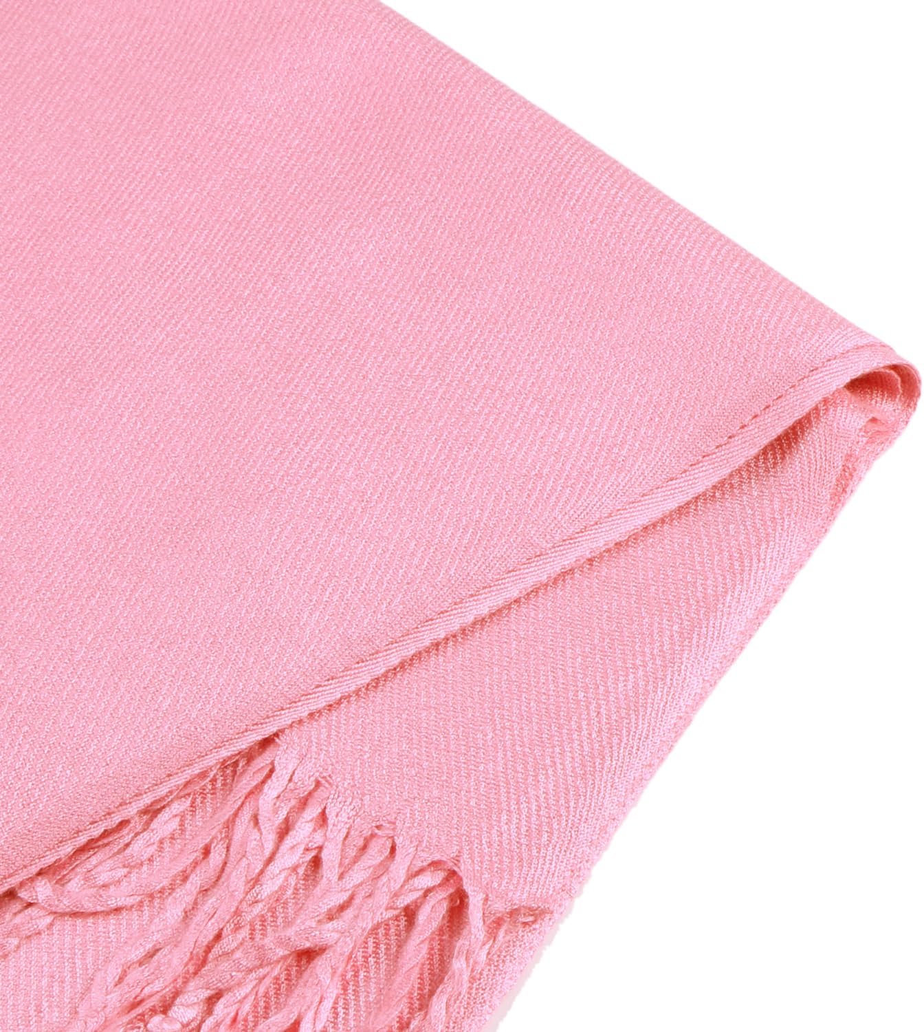 TZ Promise Pashmina Large Soft Plain Shawl/Wrap/Scarf for Women - Image 3