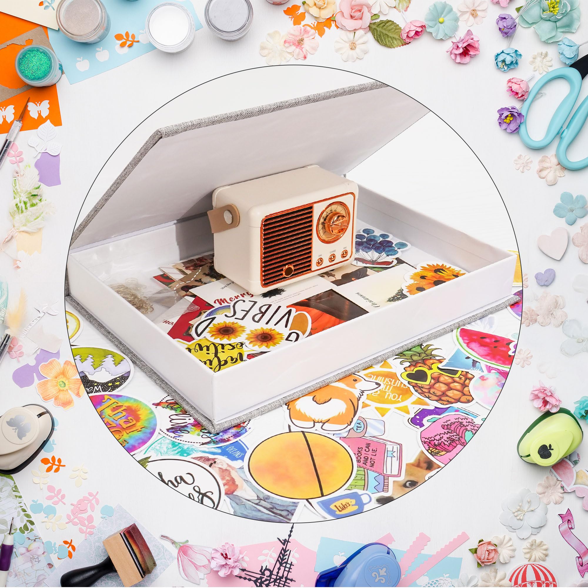 Lot de 2 Boîtes de Rangement Décoratives pour Livres Lin Synthétique | Dekorative Bücher, Für Bücherregale Couchtische Heimdekoration