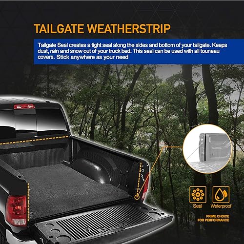 Vista 25 de Cubierta Lyon Camión Pickup Cama para Ford F150 Tonneau Cover Suave enrollado.