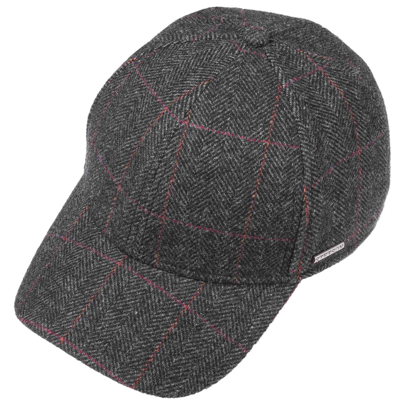 Stetson Czapka z Klapkami na Uszy Kinty WoolMężczyźni - basecap daszkiem zime meska Zamknięte tyłu, daszkiem, nausznikami, podszewką Zima
