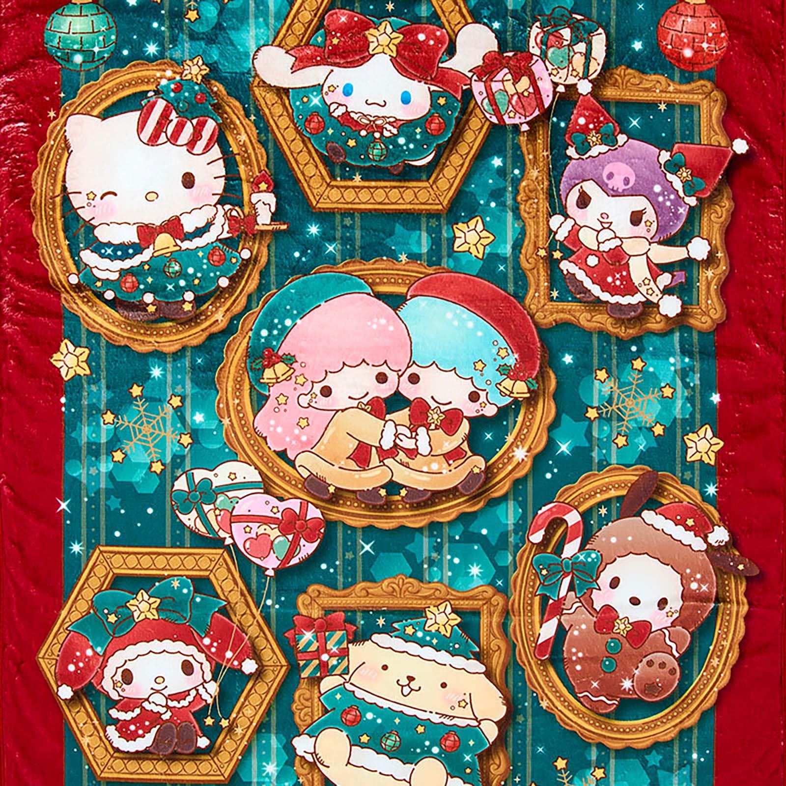 Amazon | サンリオ(SANRIO) クッションブランケット（クリスマス