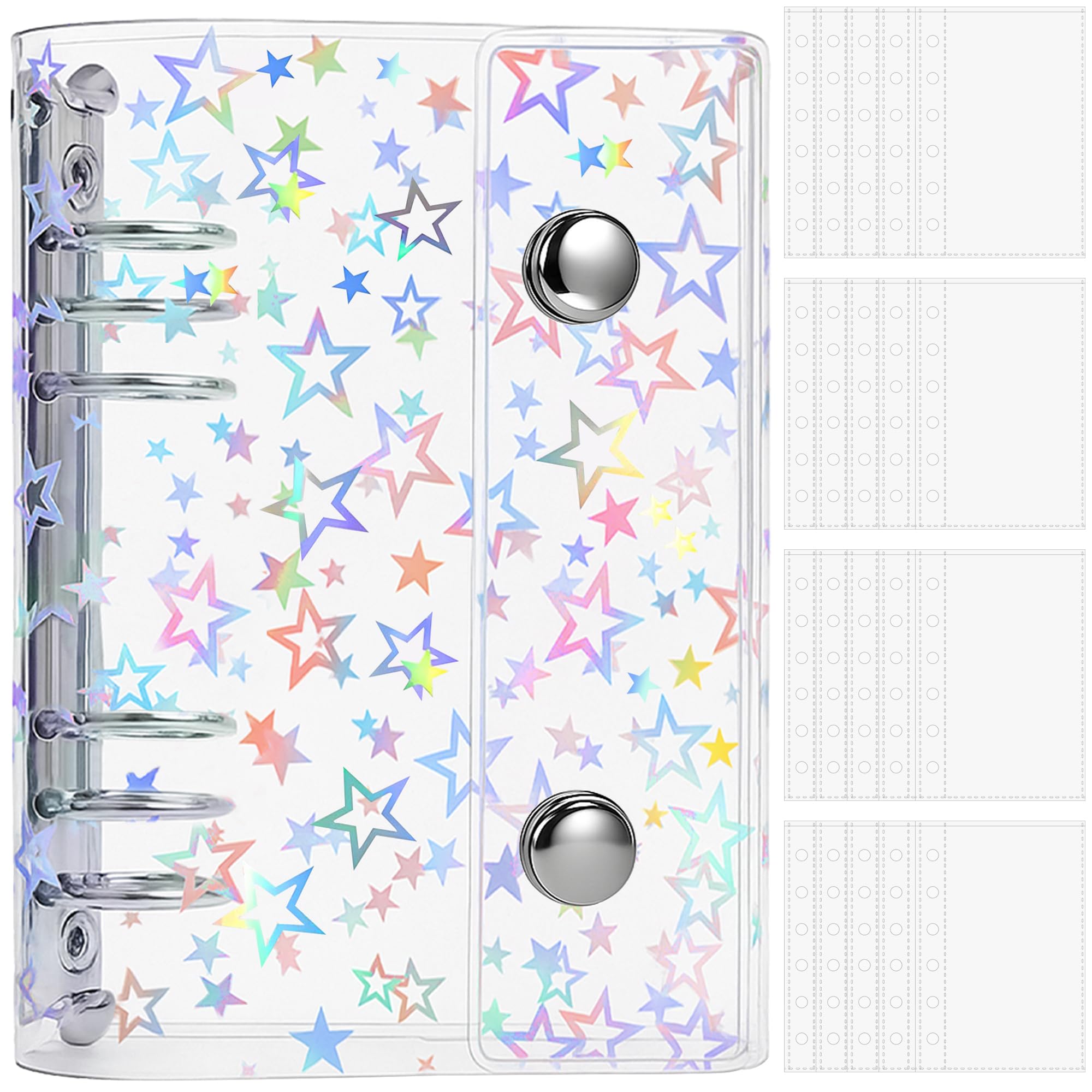 Amazon | GOKEI シール帳 プラバン 透明 A6サイズ ミニ バインダー