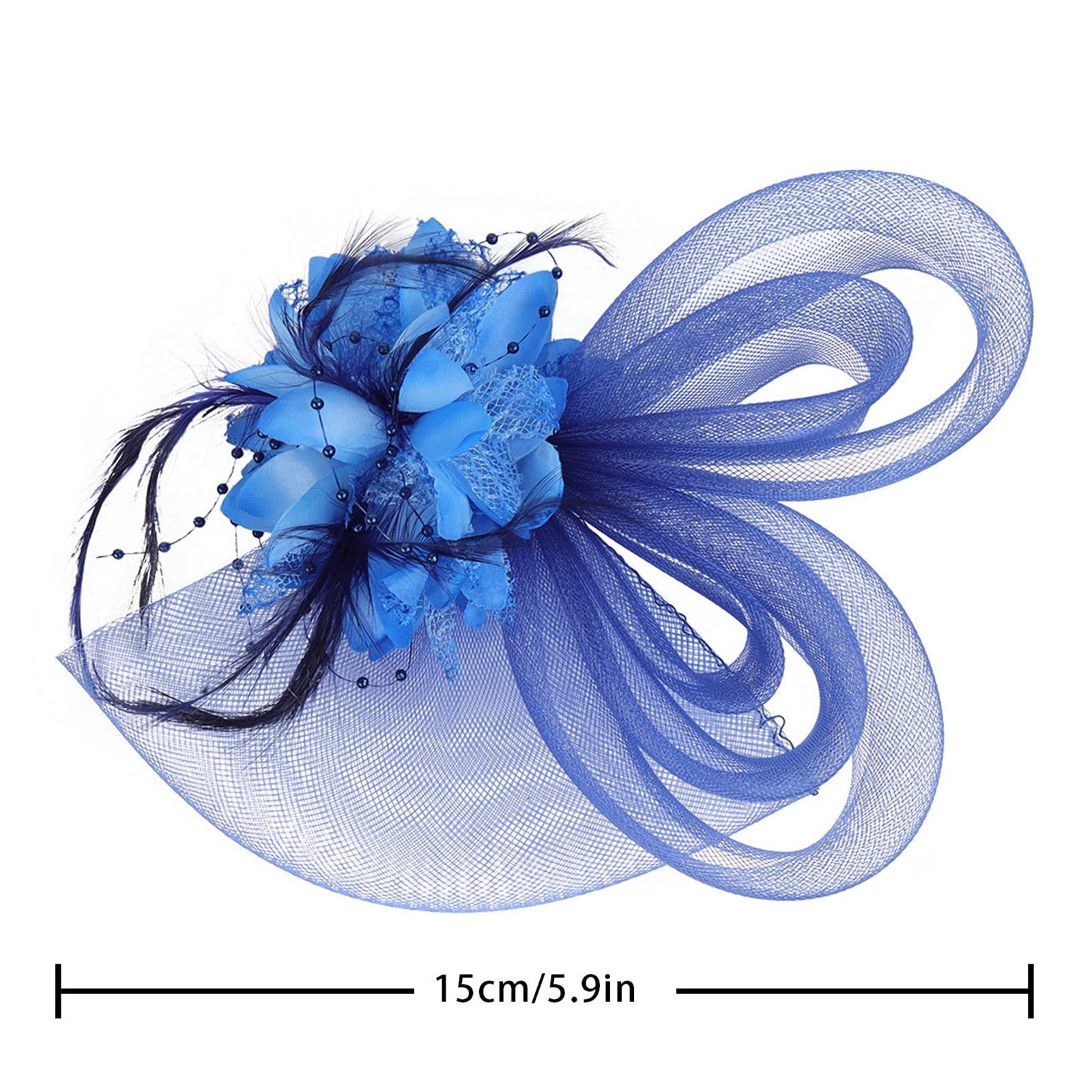 Fascinator damska ozdoba głowy, na wesele, kapelusze, z klipsem, opaska na czoło, siateczka, na imprezę, nakrycie głowy, kwiaty, pióra, klips do włosów, ozdoba do kościoła, na Halloween, do klubu