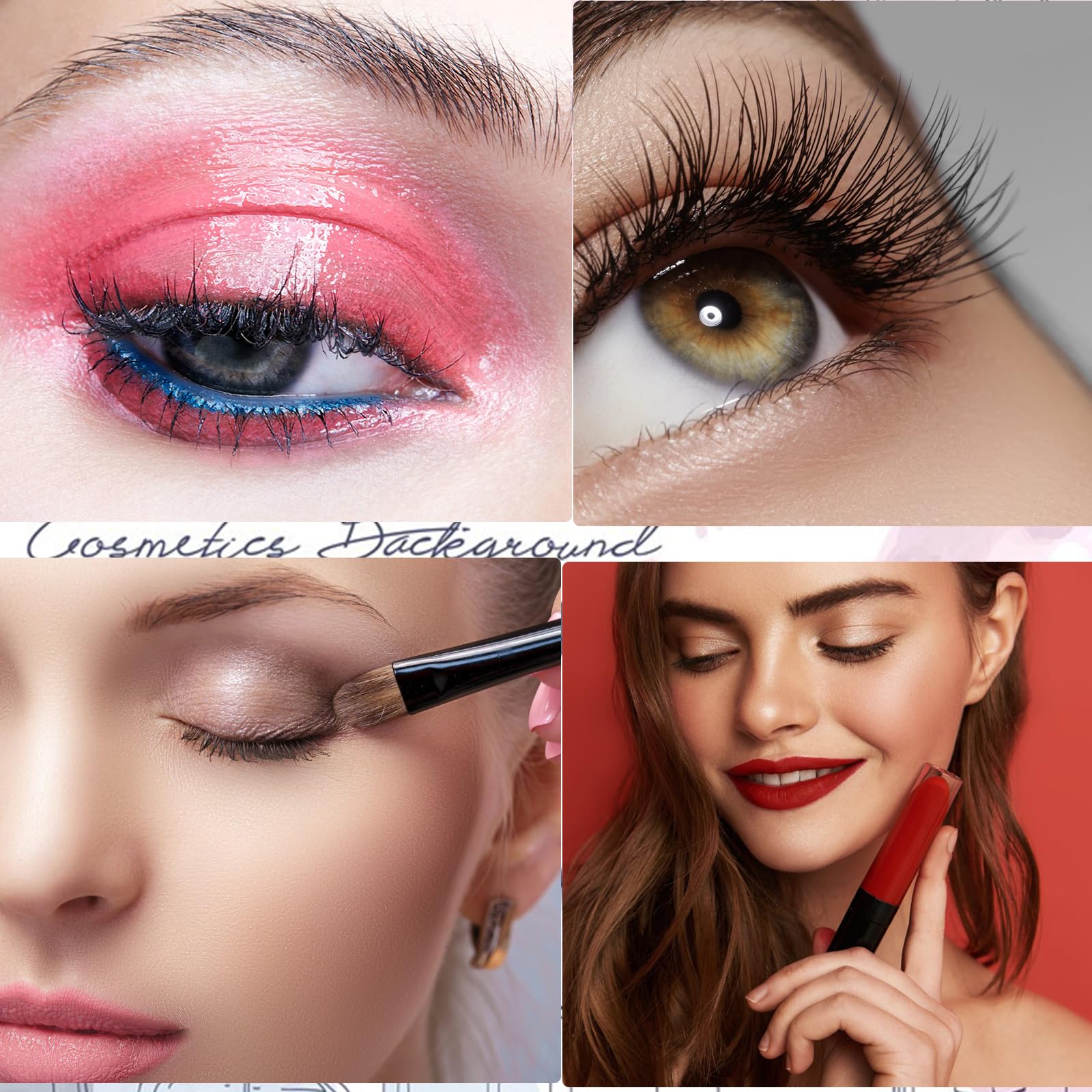Todo en Uno Maquillaje Juego, 30 Piezas Kit de Regalo de Maquillaje con Sombras de Ojos Paleta Lápiz Labial, Completo Belleza Cosmética Makeup Set para Mujeres y Niñas