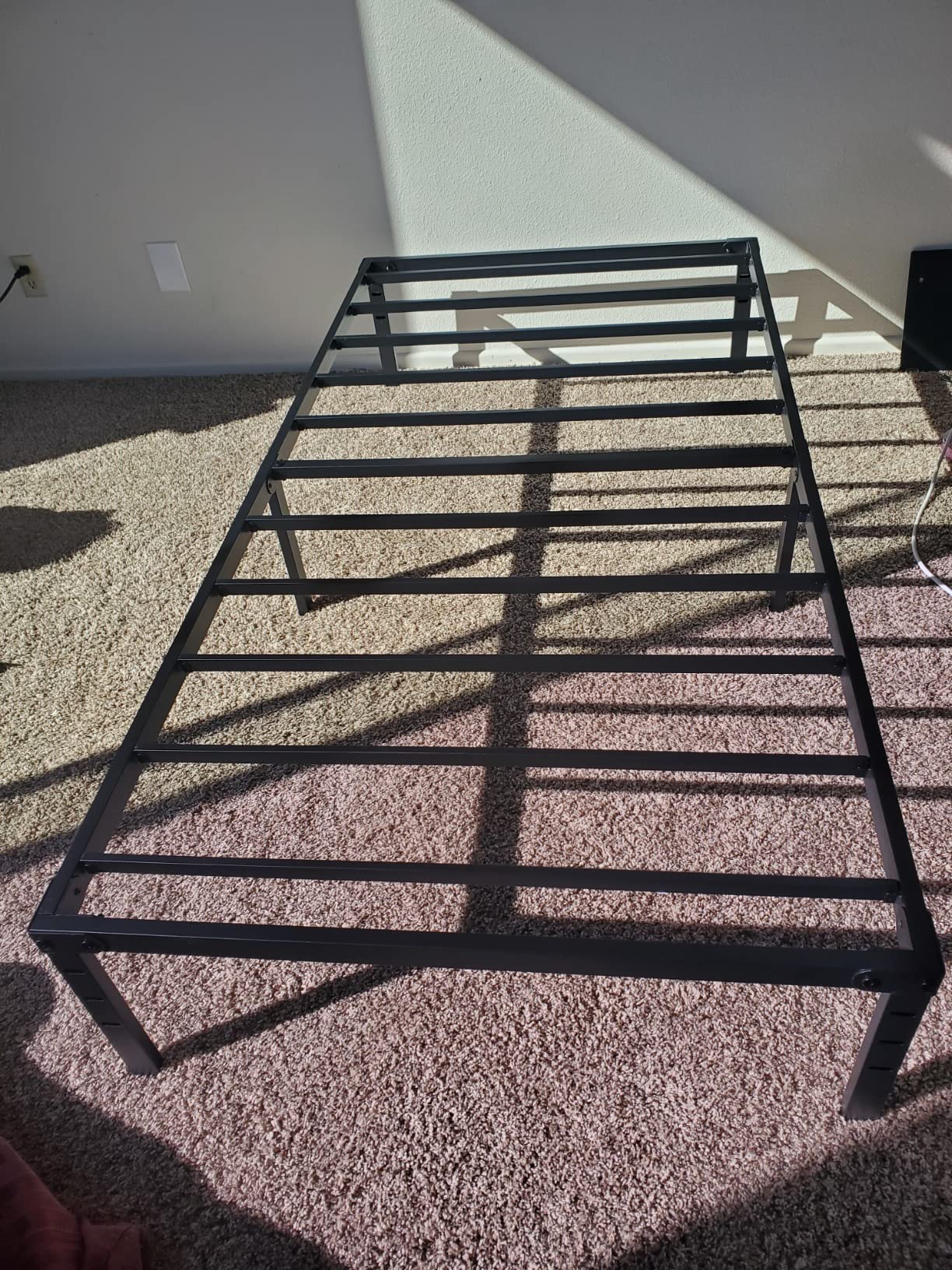 17/mo Finance NEW JETO Metal Bed FrameSimple and Atmospheric Metal