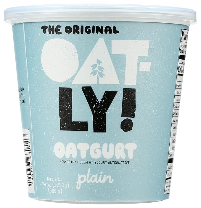 Oatly Plain Oatmilk Yogurt, 24 OZ Grocery & Gourmet Food