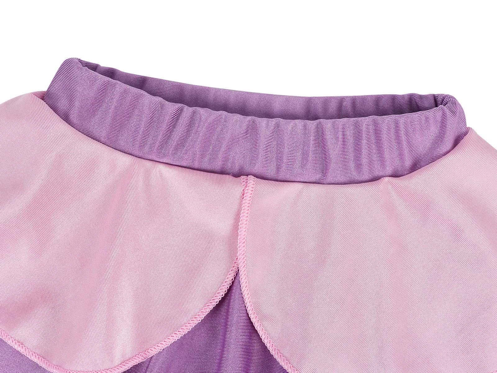 WonderBabe Traje de baño de princesa de dos piezas para niñas, trajes de baño con volantes, traje de baño elegante, surf, playa, verano, natación, tankini