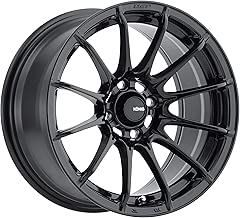Konig DIAL IN Gloss Black Wheel with Painted Finish (15 x 7. inches /4 x 100 mm, 35 mm Offset) - coolthings.us