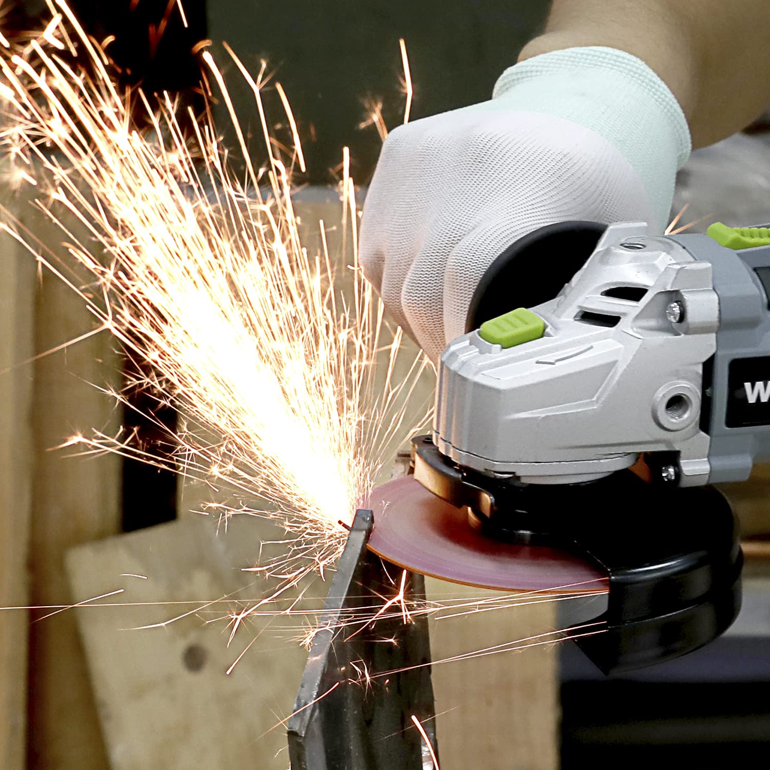 WORKPRO Koła tnące, 20 sztuk, 115 mm metalowe i ze stali nierdzewnej, cienkie metalowe tarcze tnące 1,2 mm do szlifierki kątowej