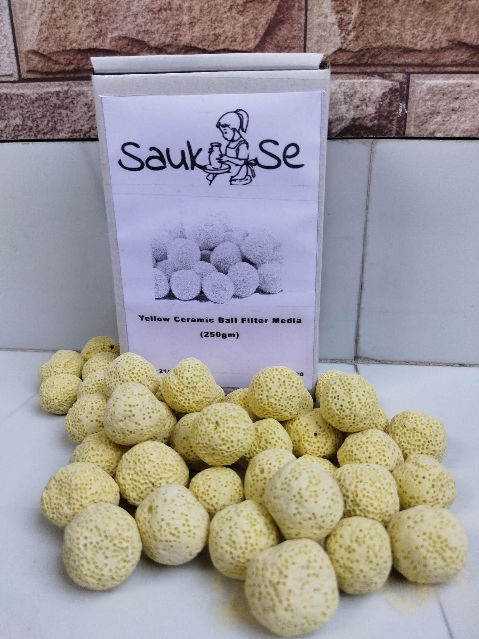 Yellow Bio Ceramic Ball Filter Media Bacteria House Fish Tank 250gm (B09JZBDLBB) Amazon Price History, Amazon Price Tracker