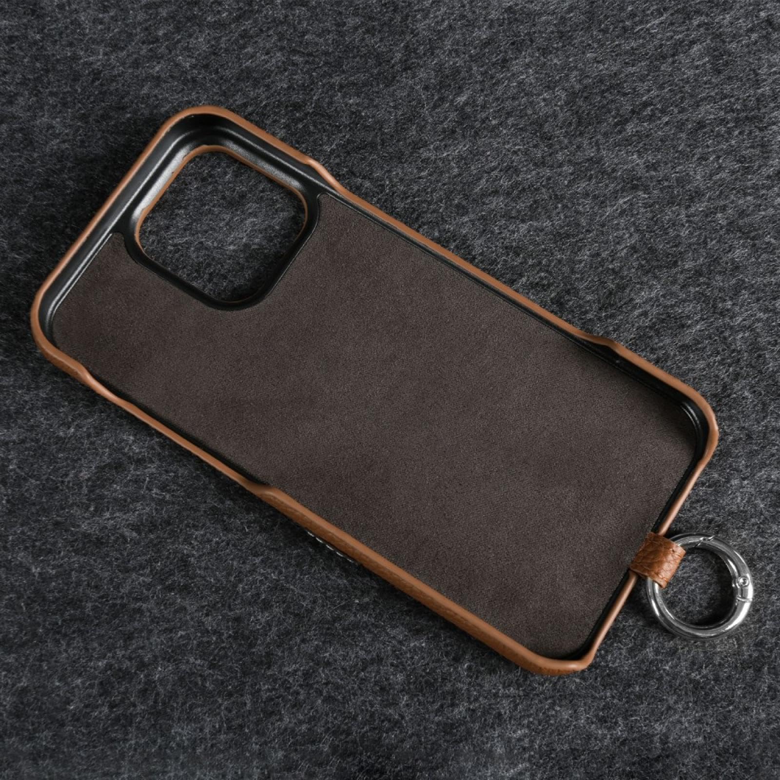 Amazon.co.jp: RNOZX iPhone 16 Pro用レザーケース ストラップ クロス