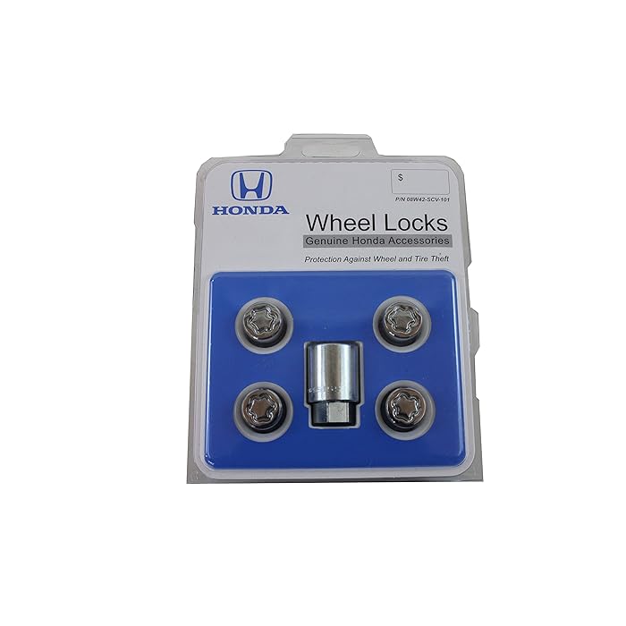 Buy Honda Genuine Accessories 08W42SCV101 Alloy Wheel Lock Online at