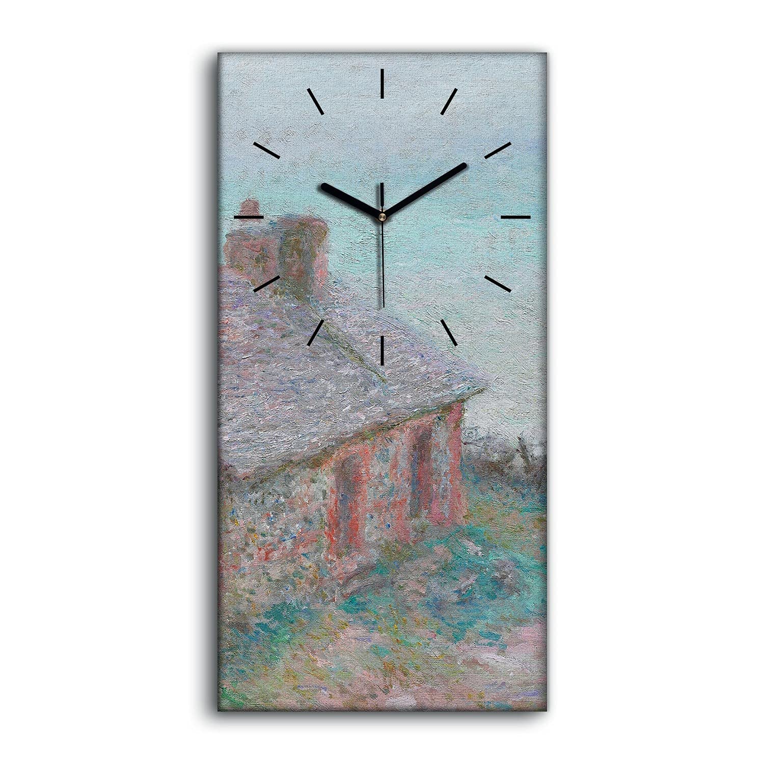 Horloge sur Toile de Qualité Supérieure Art Moderne La Douane de Varengeville