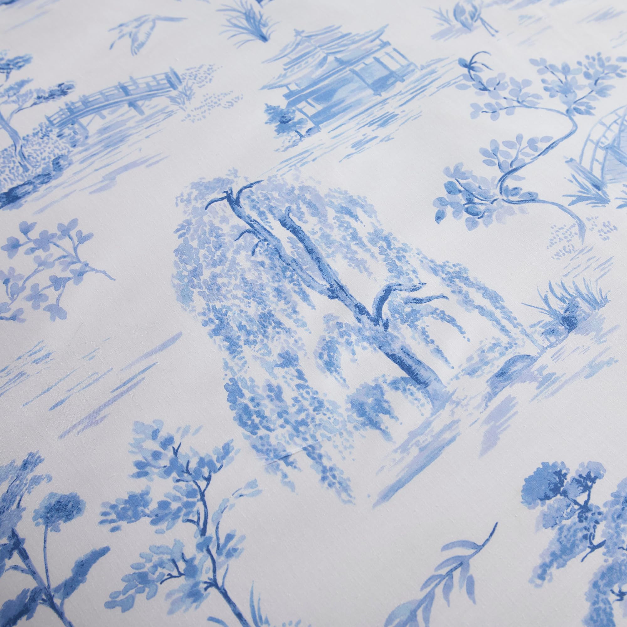 Set Copripiumino DREAMS AND DRAPES 100% Cotone Spazzolato - Misura King, Colore Prugna, Motivo Quadri E Riccio