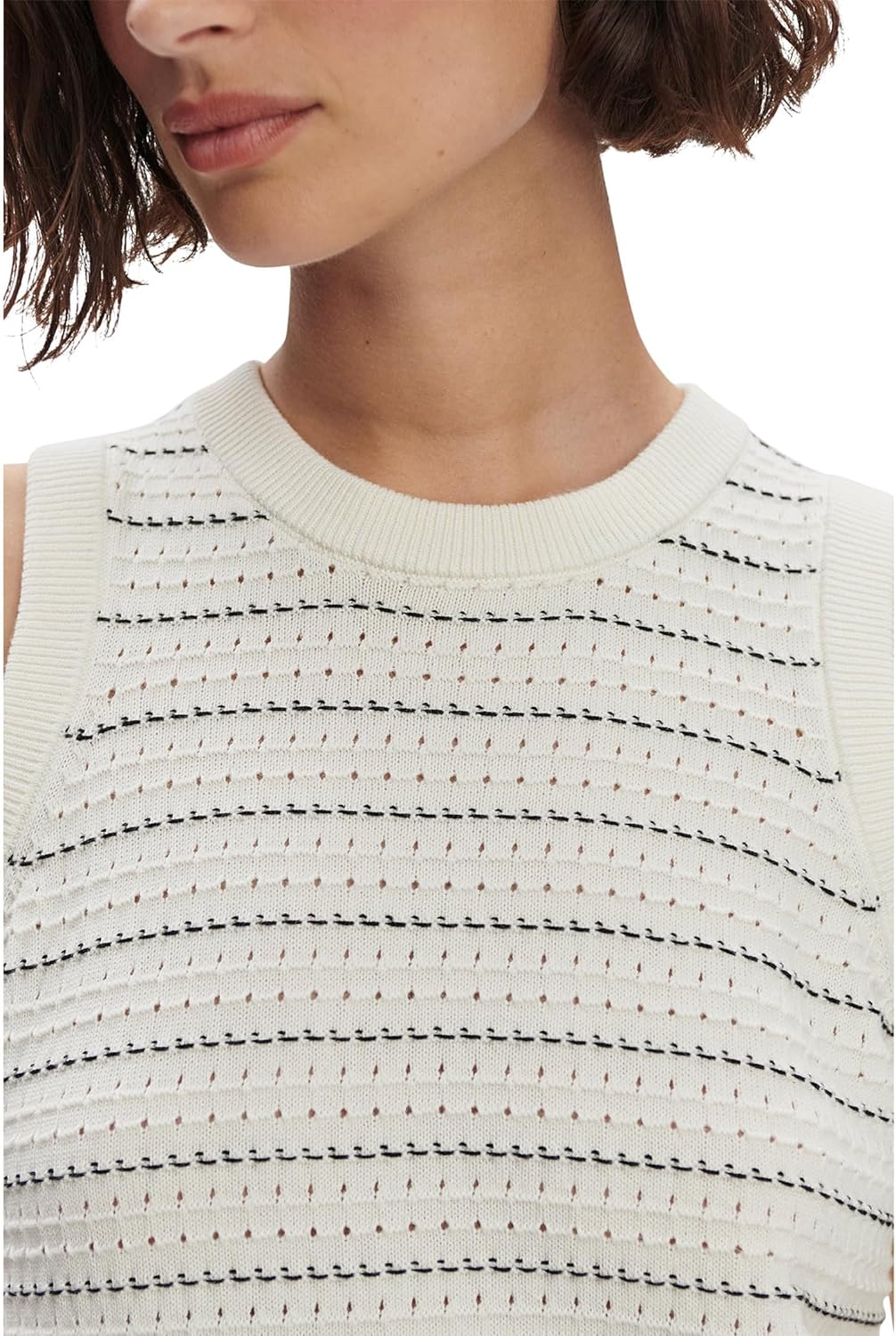 Varley Women's Mindy Contrast Stitch Knit Dress - Image 3