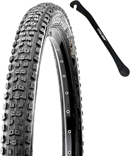 Aggressor Mountain Bike Tire - 26", 27.5" & 29" - Bundle with Cycle Crew Tire Lever